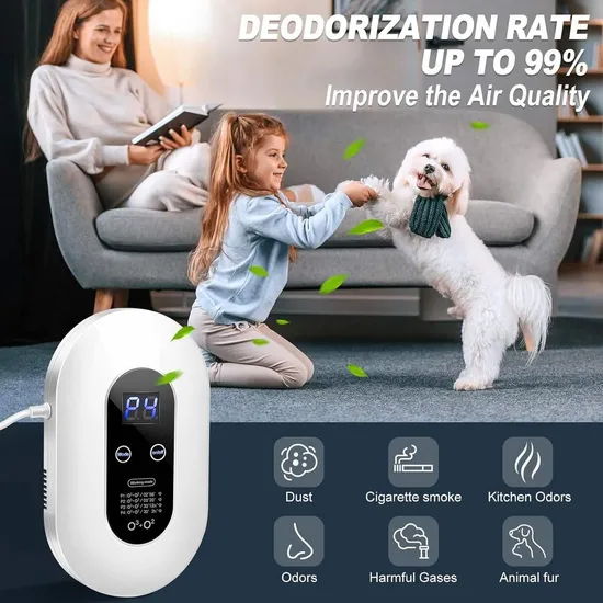 Home Office Industrial Ozone Generator Air Purifier Cleaner Intelligent Pet Deodorizer